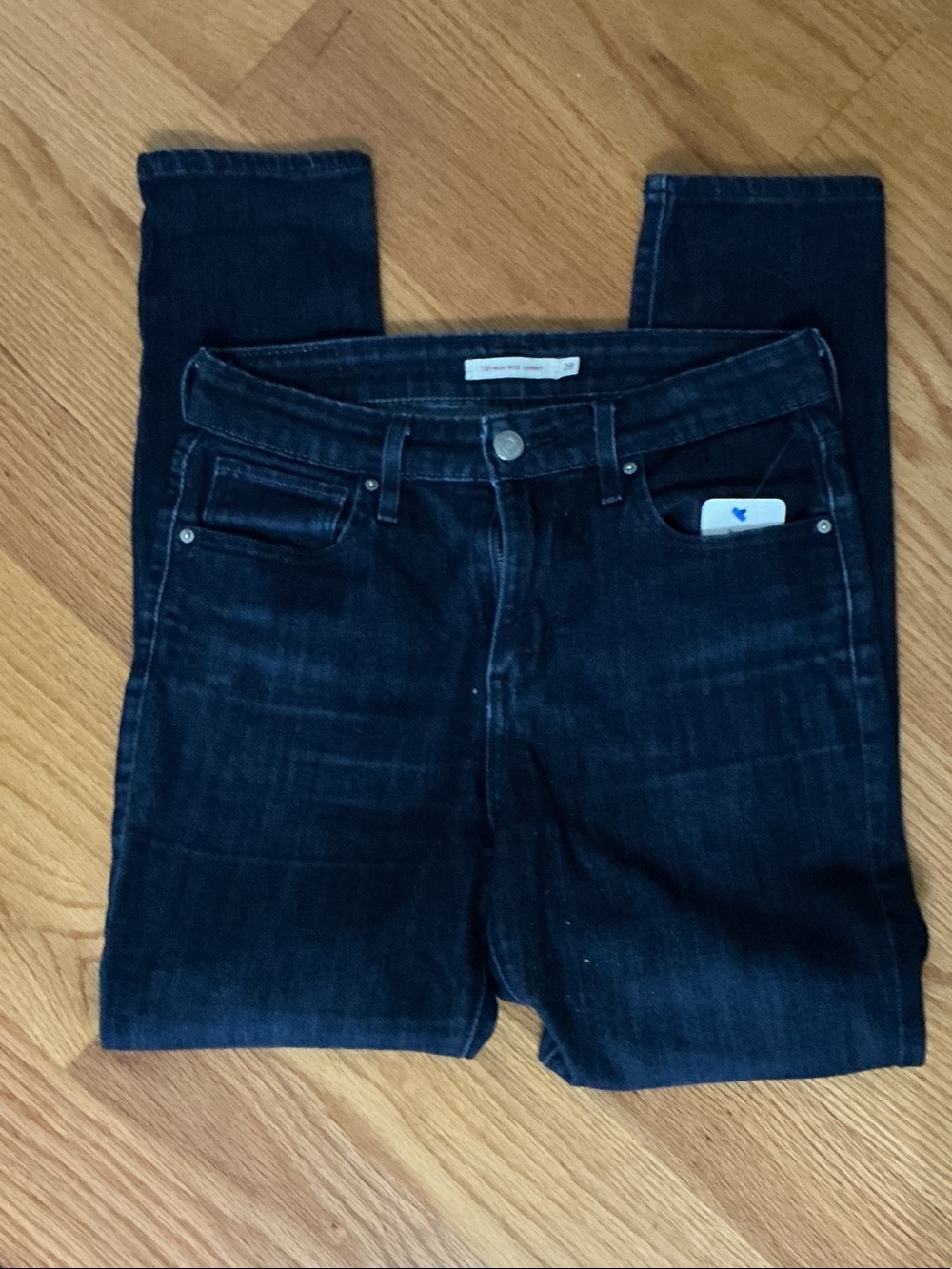 Levi’s 721 High Rise Skinny Women's Dark Wash Jeans